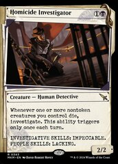 Homicide Investigator - Foil - Showcase