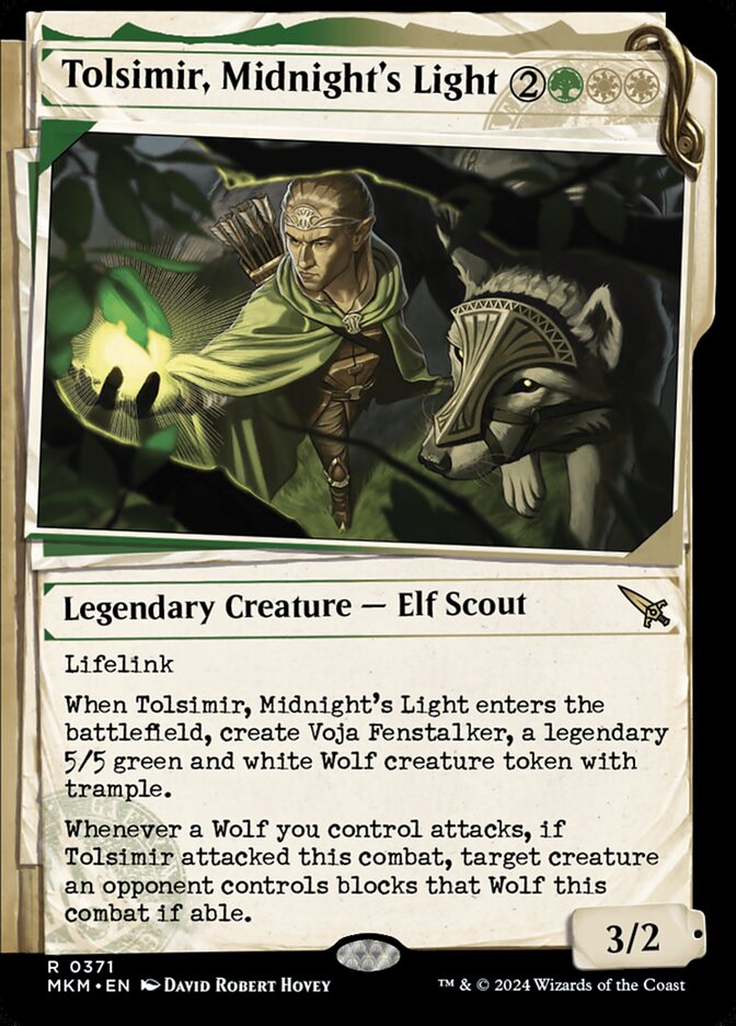 Tolsimir, Midnights Light - Foil - Showcase