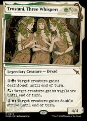 Trostani, Three Whispers (0372) (Showcase) - Foil