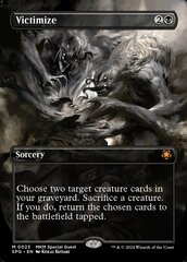 Victimize - Foil - Borderless