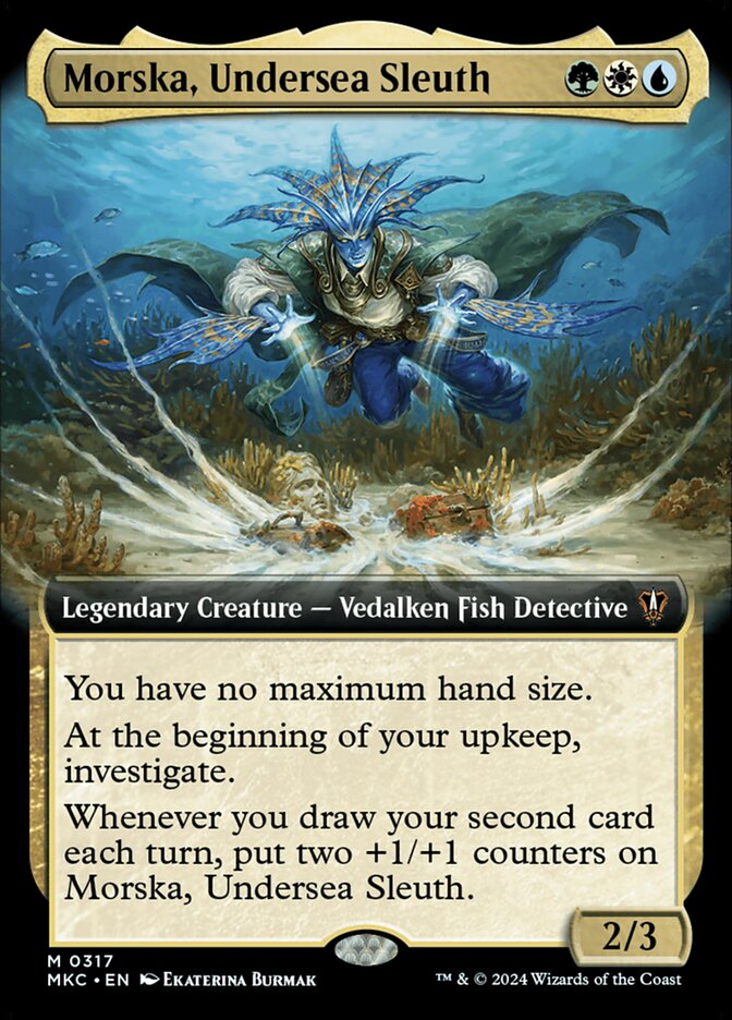 Morska, Undersea Sleuth - Extended Art