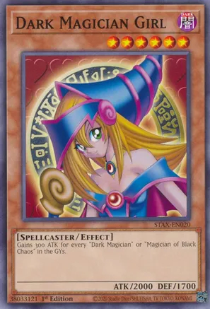 Dark Magician Girl - STAX-EN020 - Common - 1st Edition