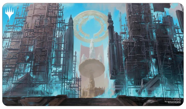 Playmat - Hallowed Fountain - MTG