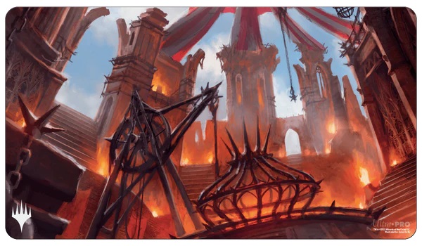 Playmat - Blood Crypt - MTG