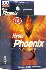 KMC - Hyper Phoenix Sleeves - Red (100ct)