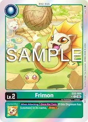 Frimon (Animal Colosseum Box Promotion Pack) - EX5-004 - U - Foil