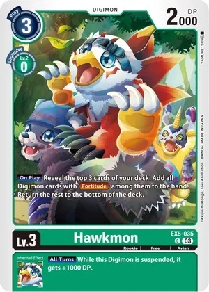 Hawkmon - EX5-035 - C