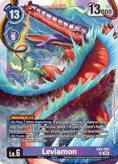 Leviamon - EX5-063 - SR - Foil