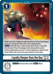 Loyalty Deeper than the Sea - EX5-071 - C