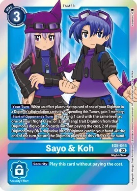 Sayo & Koh - EX5-065 - R