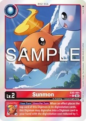 Sunmon (Animal Colosseum Box Promotion Pack) - EX5-001 - U - Foil