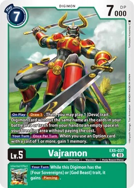 Vajramon - EX5-037 - C