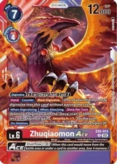 Zhuqiaomon Ace - EX5-013 - R - Foil