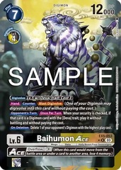 Baihumon Ace - EX5-053 - R - Alternate Art - Foil