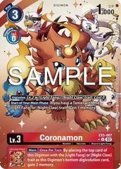 Coronamon - EX5-007 - U - Alternate Art