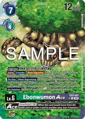 Ebonwumon Ace - EX5-041 - R - Alternate Art - Foil