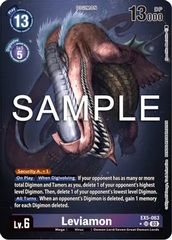 Leviamon - EX5-063 - SR - Alternate Art - Foil