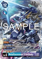 MetalGarurumon (X Antibody) - EX5-026 - SR - 1 Star Alternate Art - Foil