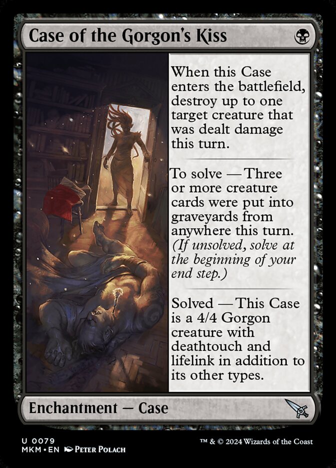 Case of the Gorgons Kiss (a) - Foil