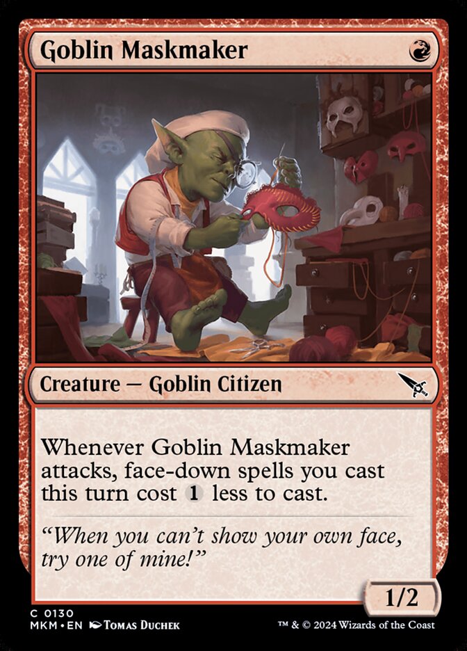 Goblin Maskmaker - Foil