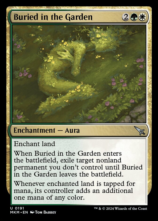 Buried in the Garden - Foil