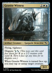 Granite Witness - Foil