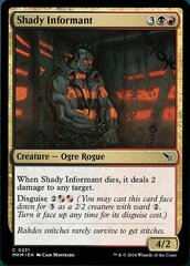 Shady Informant - Foil