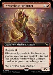 Pyrotechnic Performer - Extended Art