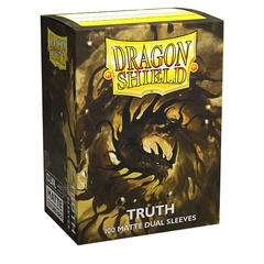 Dragon Shield Sleeves: Standard DUAL- Matte Truth (100 ct.)