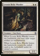 Leonin Relic-Warder (MBS) - The List