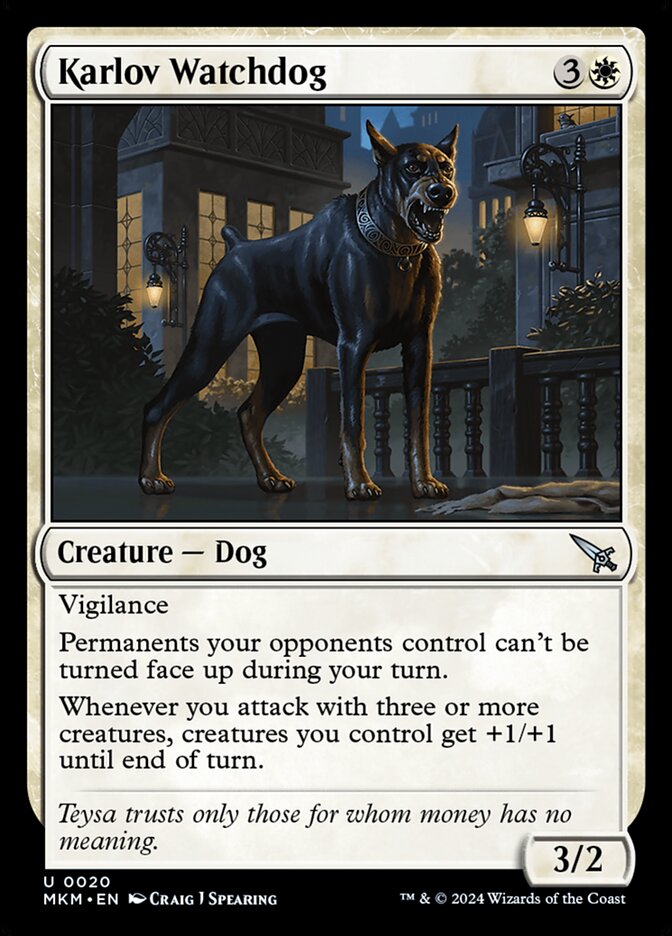 Karlov Watchdog - Foil