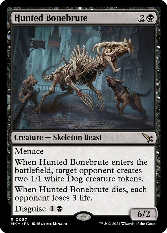 Hunted Bonebrute - Foil