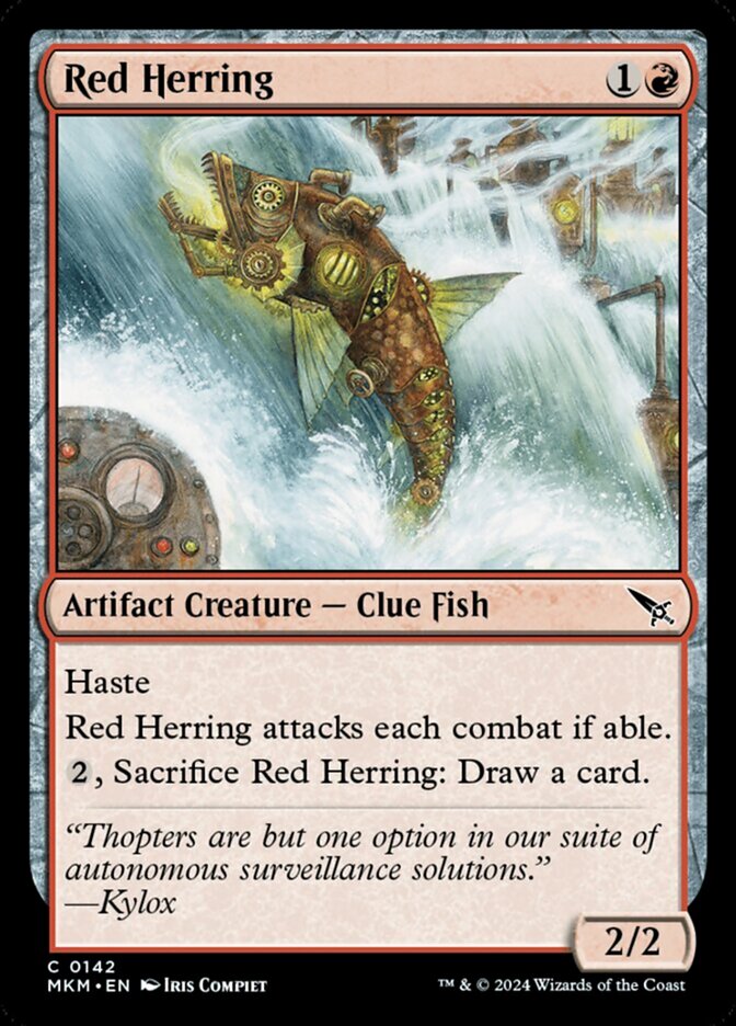 Red Herring - Foil