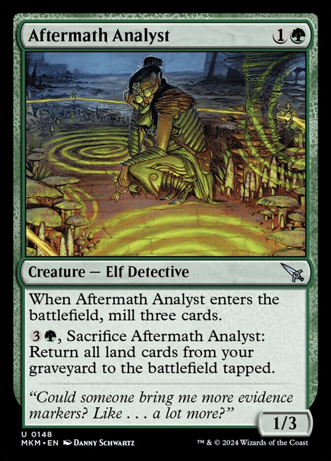 Aftermath Analyst - Foil