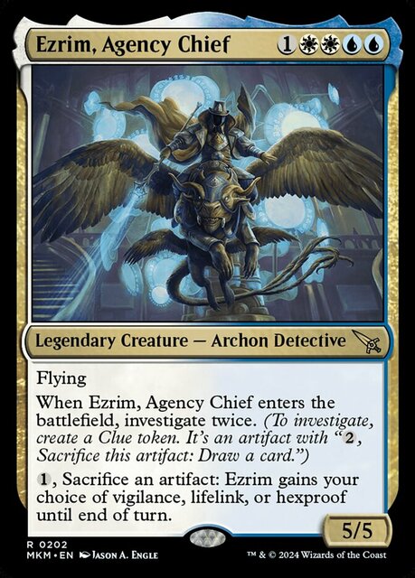 Ezrim, Agency Chief - Foil