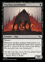 Snarling Gorehound - Foil