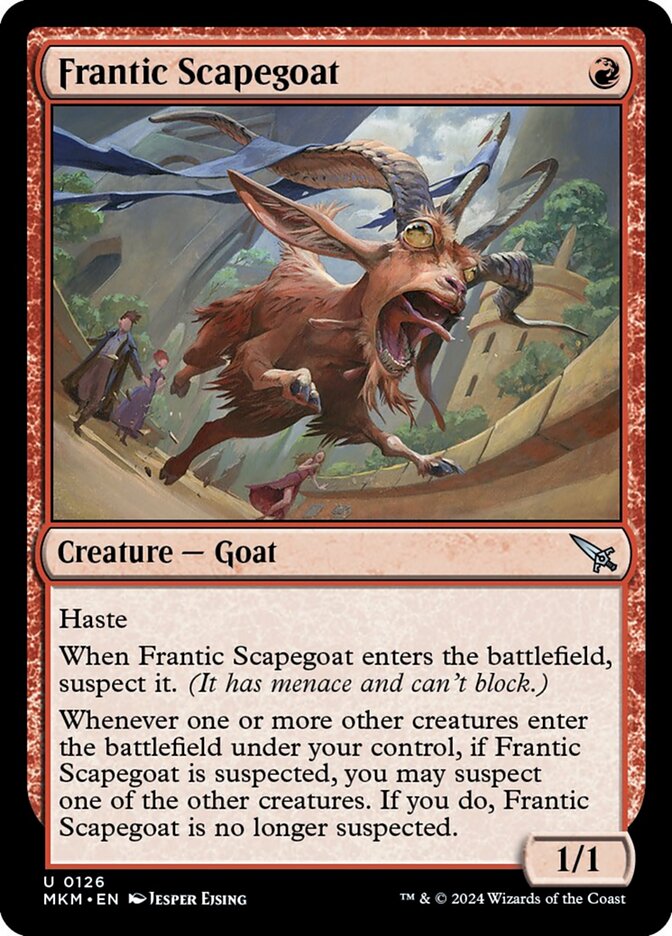 Frantic Scapegoat - Foil