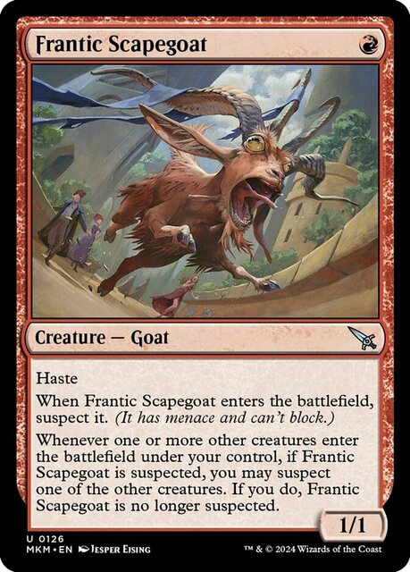 Frantic Scapegoat - Foil