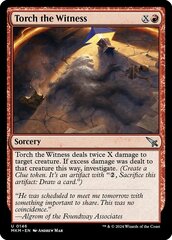 Torch the Witness (Blue Lampshade) - Foil