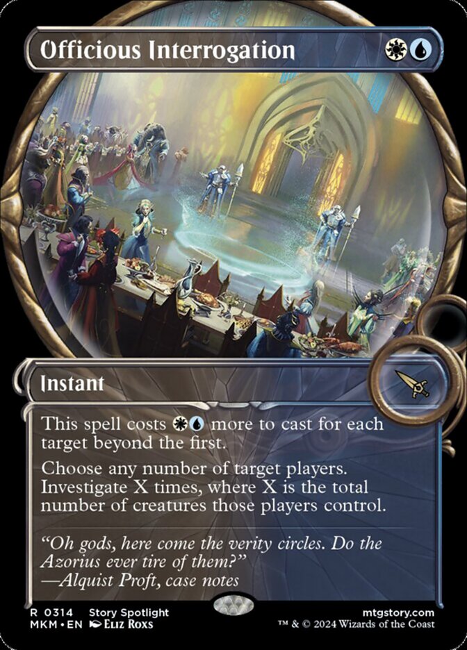 Officious Interrogation - Foil - Showcase