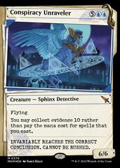 Conspiracy Unraveler - Foil - Showcase - Invisible Ink