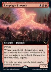 Lamplight Phoenix - Foil - Extended Art