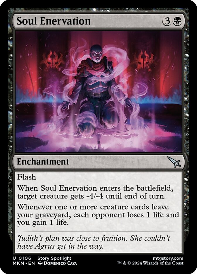 Soul Enervation - Foil