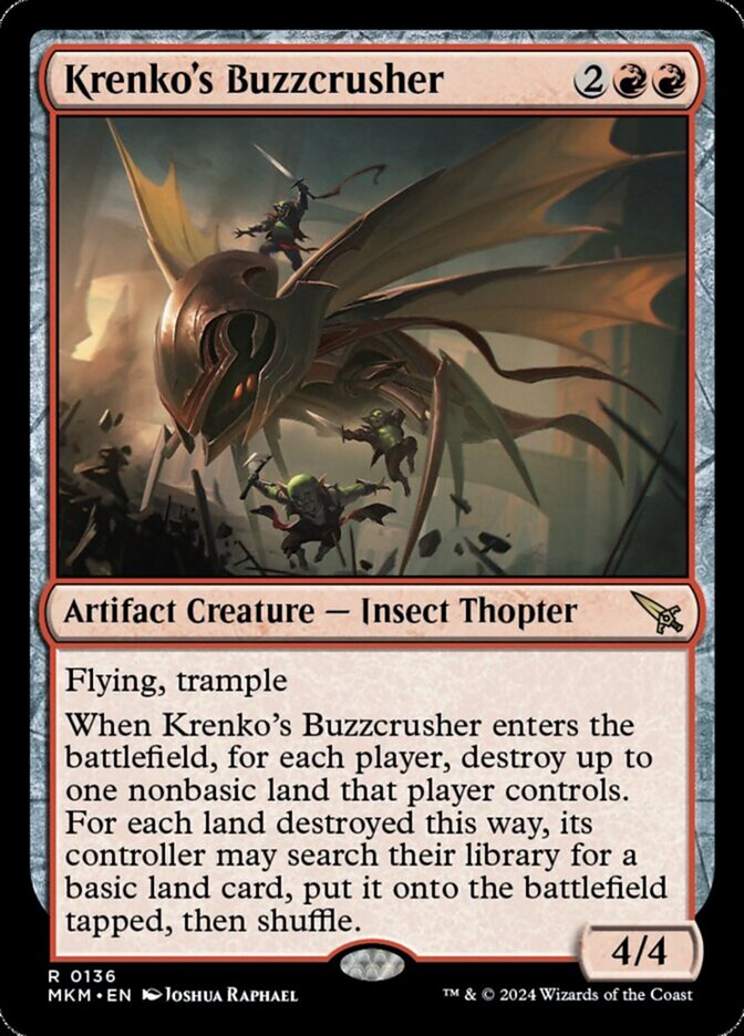 Krenkos Buzzcrusher - Foil