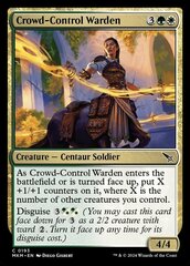 Crowd-Control Warden - Foil