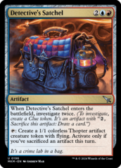 Detective's Satchel - Foil