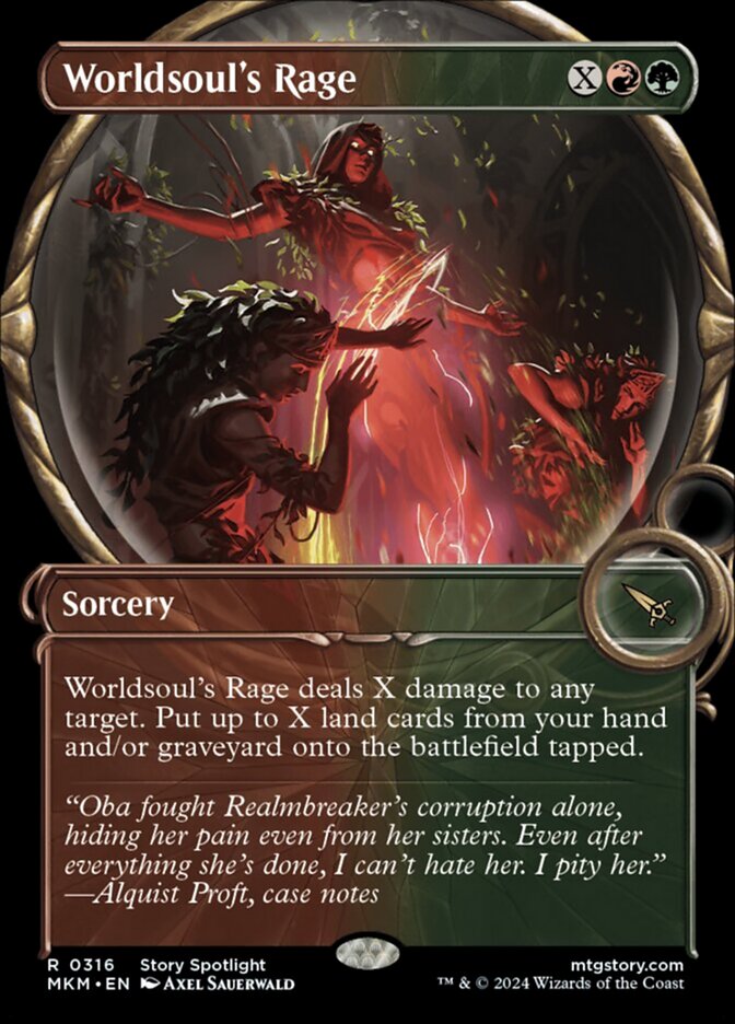 Worldsouls Rage - Foil - Showcase