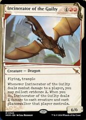 Incinerator of the Guilty - Foil - Showcase