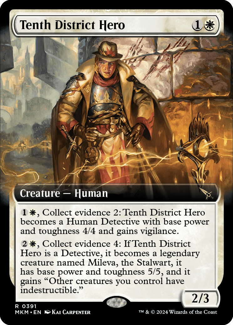 Tenth District Hero - Extended Art