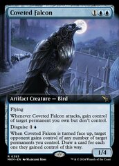 Coveted Falcon - Foil - Extended Art